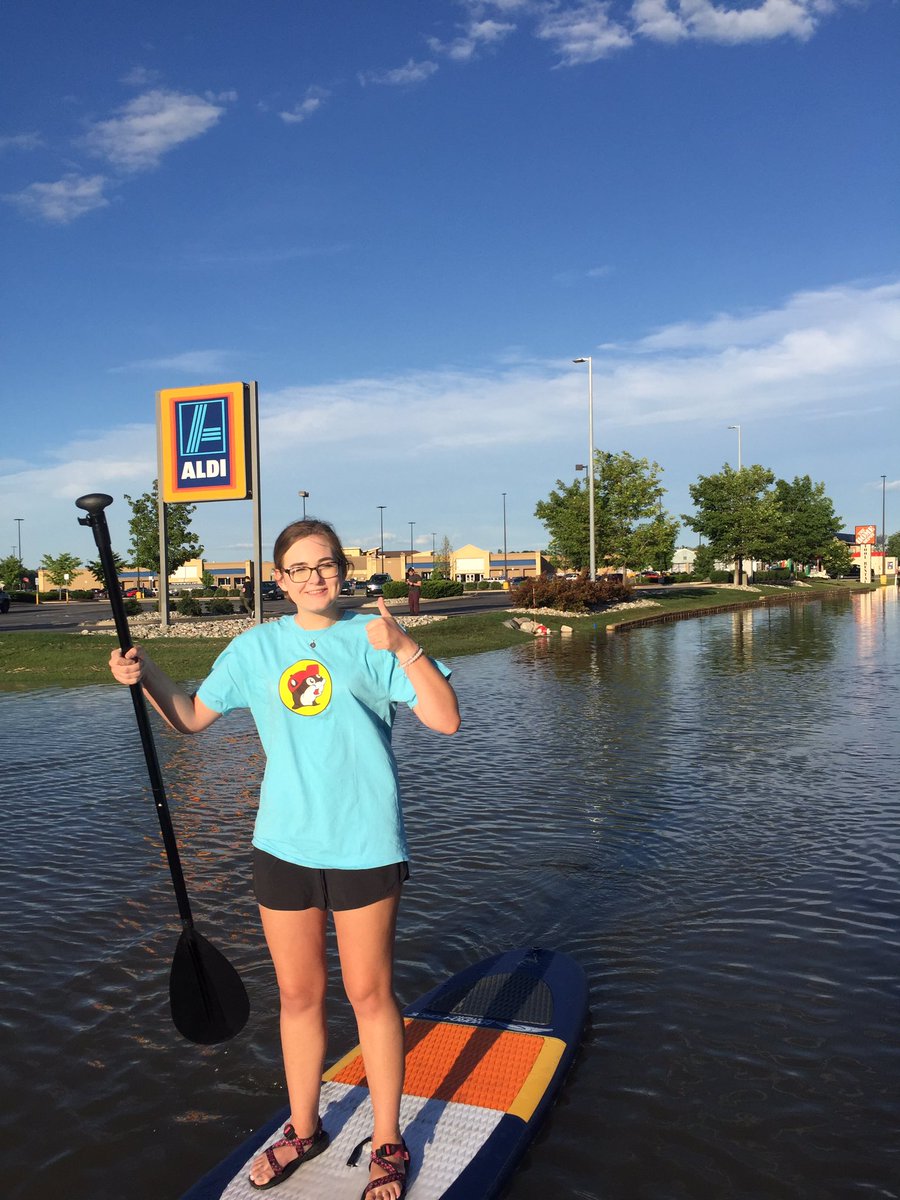 ScottCollick's tweet photo. A great day to paddle board Joe Mann Blvd in @CityofMidlandMI. https://t.co/CQNVRcGxub