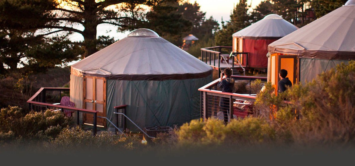 Planning a summer vacation? These designer yurts are perfect for the modern alternative camper: ow.ly/64j130c574L