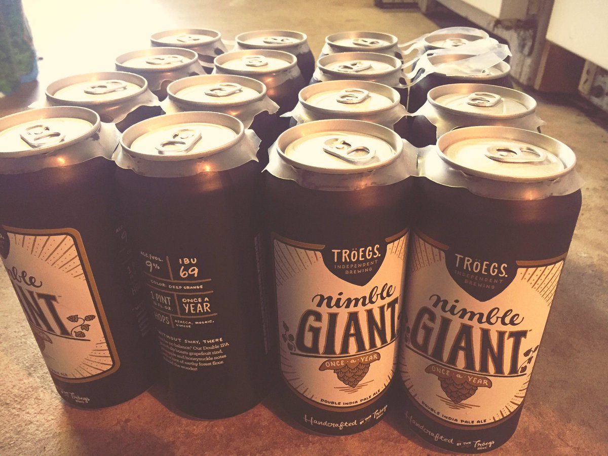 MarkMisura's tweet photo. When you find it...you buy it....all. You buy it all. #CraftBeer #troegs #ipa #dblipa #beer #nimblegiant #onceayear https://t.co/E5CWDlYOkP