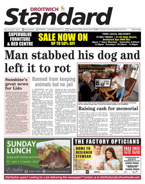 Worcester-Birmingham &amp; Droitwich Canals Society <a href="/wbdcs58/">WBDCS</a> has made the front page of The Droitwich Standard <a href="/DroitStand/">Droitwich Standard</a> this week!