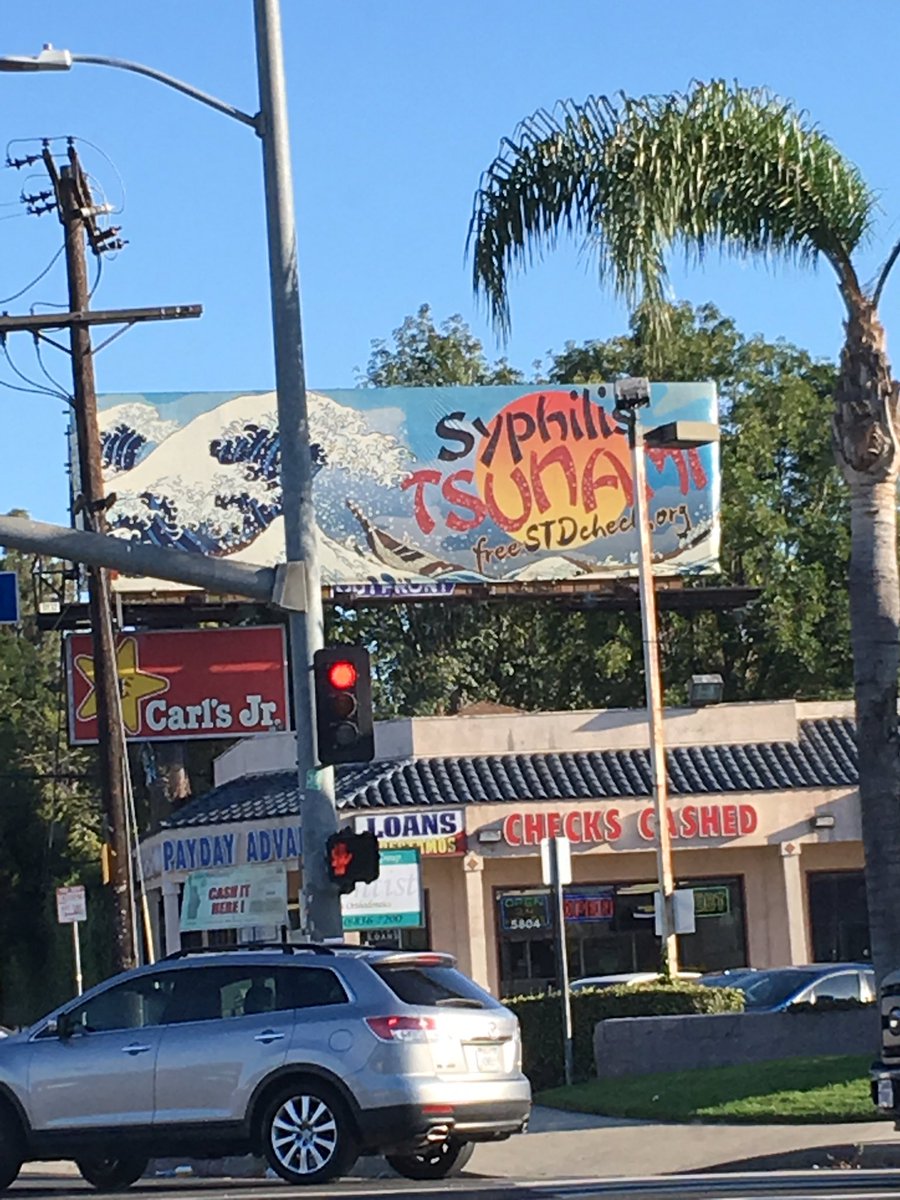 billyapatterson's tweet image. Drove by this #STD awareness billboard. Not gonna lie...they kinda made syphilis look awesome #mixedmessage