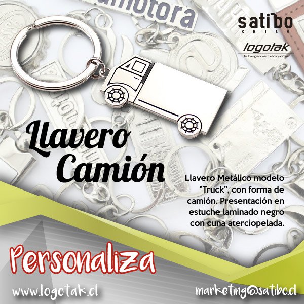 SatiboChile's tweet photo. Llavero Camión #Publicidad #RegalosCorporativos https://t.co/43mHBuGhQr