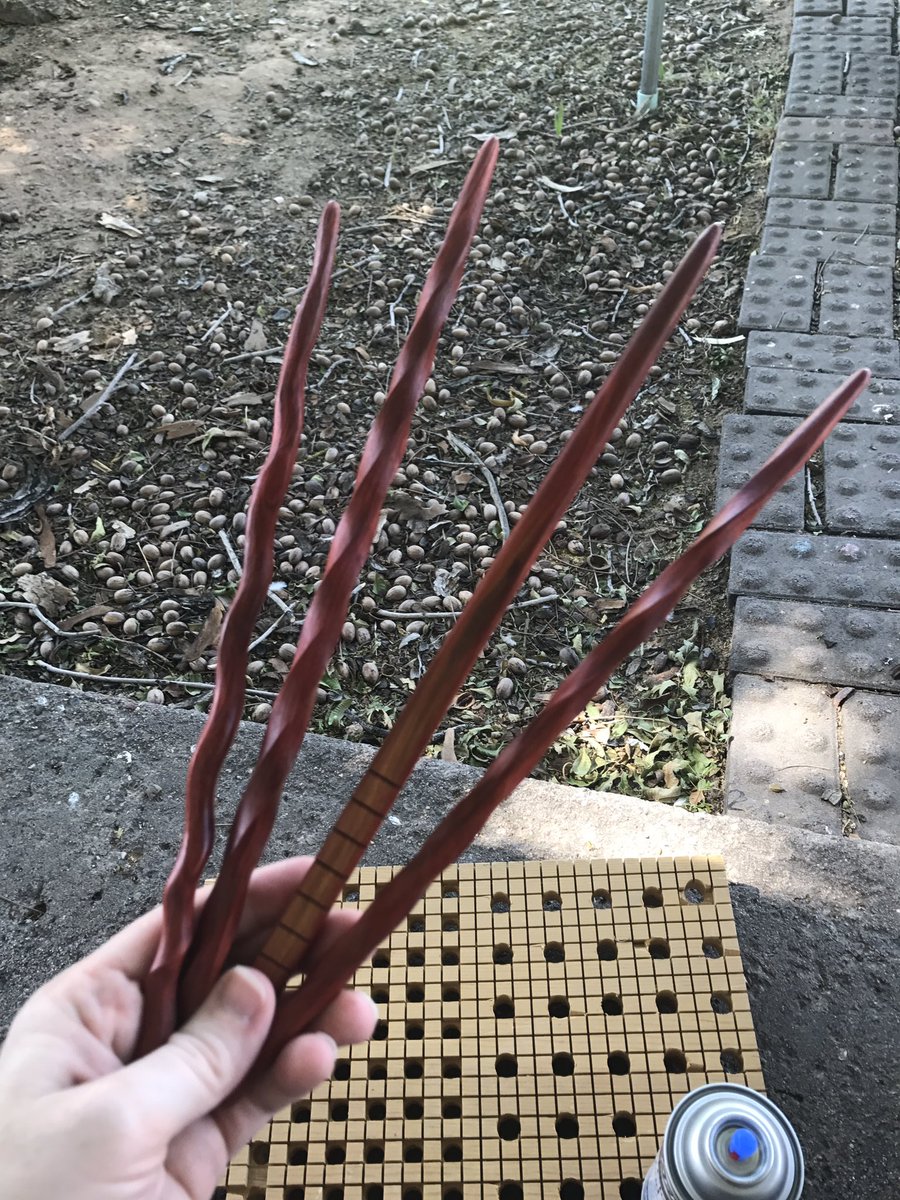 darcicoleauthor's tweet photo. Guys. I need you to stop and appreciate how pretty these wands are. #colevanders https://t.co/Xv0nzxIIga