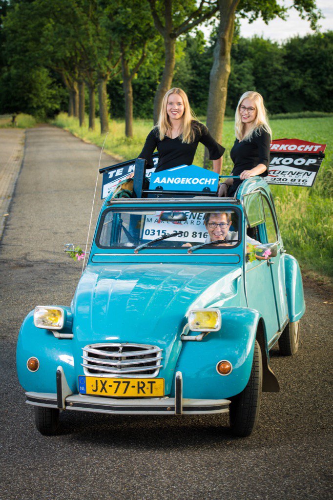 Vandaag heeft <a href="/kuenenmakelaar/">Kuenen Makelaardij</a> 'open da(g)k' vanwege <a href="/RvVarsseveld/">Ronde van Varsseveld</a> Deelnemers, Ilse en Elise veel succes.