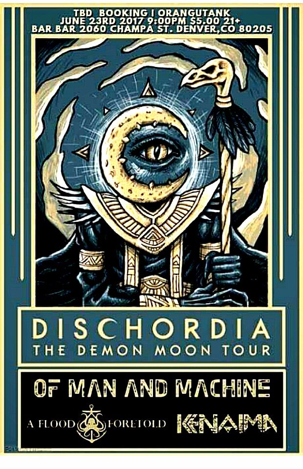 TonyPHDD's tweet photo. @TBD Booking #Dischordia #Ofmanandmachine #Afloodfortold
#Kenaima @BAR BAR. https://t.co/WZdW5HwurV
