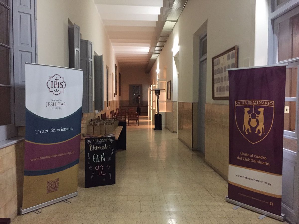 clubseminariouy's tweet photo. Todo pronto! Convocados por ExAlumnos se viene el Encuentro de la #Generacion92 #25Años | @jesuitasuy #ClubSeminarioCreceContigo Ph: @sjma89 https://t.co/OFhSFqlS7a
