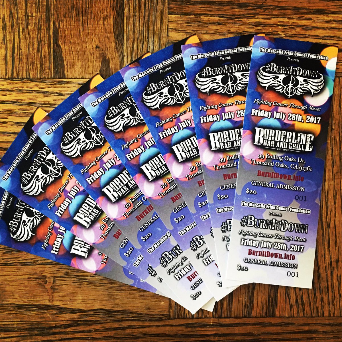 Get your tickets now for #BurnItDown2017 at <a href="/Borderlinebar/">Borderline Bar</a>! Every penny directly support the Marcelle Erian Cancer Foundation! #fightcancer