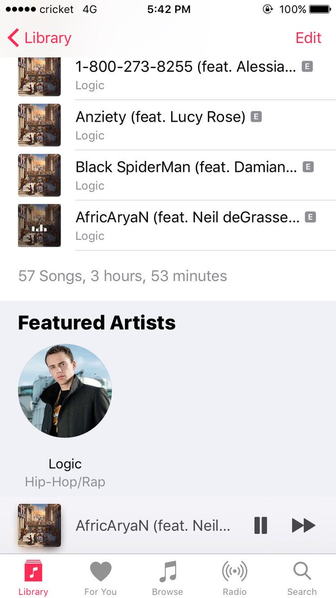 oldaccccccctttt's tweet photo. @Logic301 @TeamVisionary Just finished listening to 4 hours of logic 4 albums in order https://t.co/igYsz3NcWE