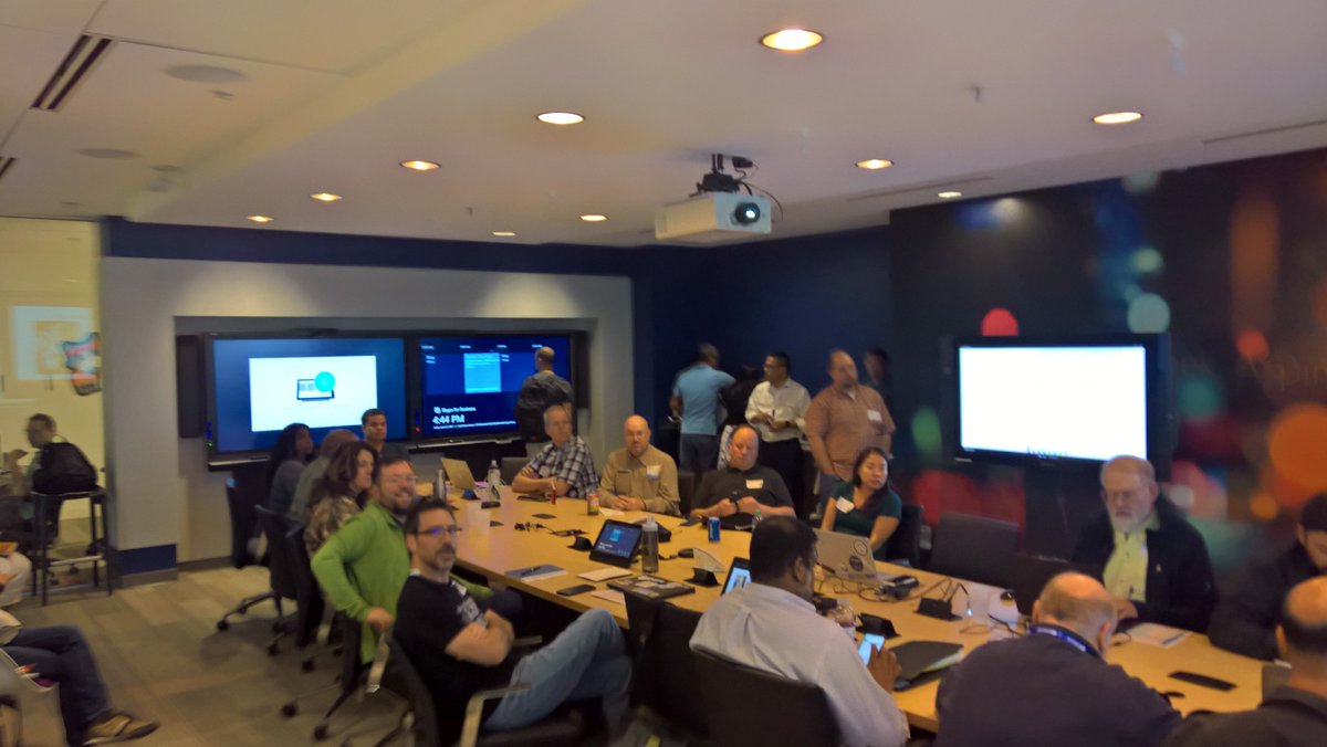 Full house for my microservices vs monoliths presentation at #DenverDevDay