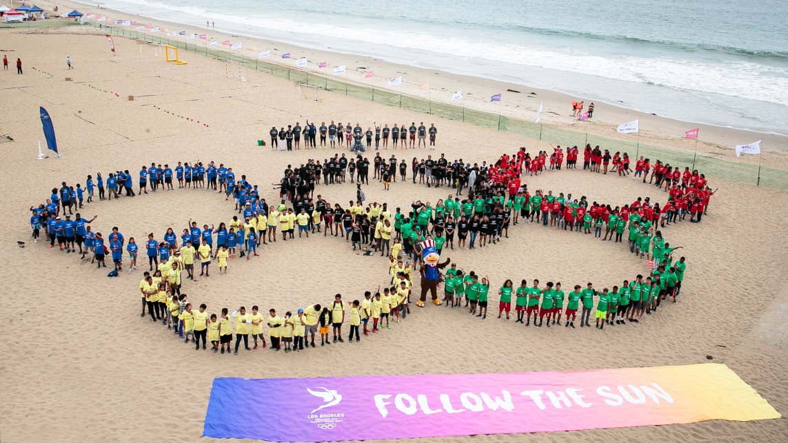 Celebrating a united world through sports 🌎

Happy #OlympicDay from hundreds of aspiring young athletes!