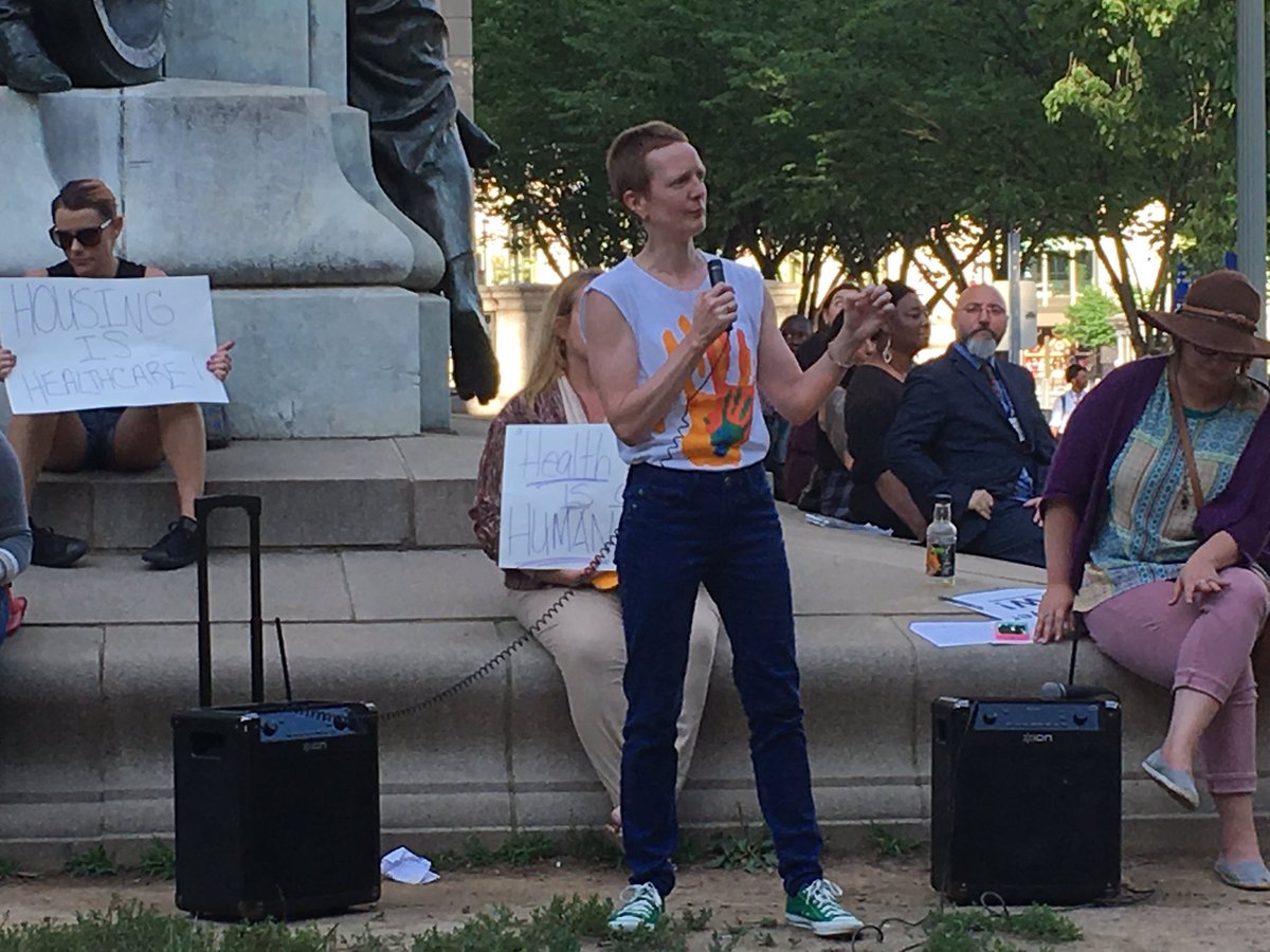 BobbyWatts6's tweet photo. #HCH2017 Rally for Healthcare Justice. @BarbaraDiPietro says Housing and Healthcare Matter. @NatlHCHCouncil will not be silenced. https://t.co/uGXbgbg7ej