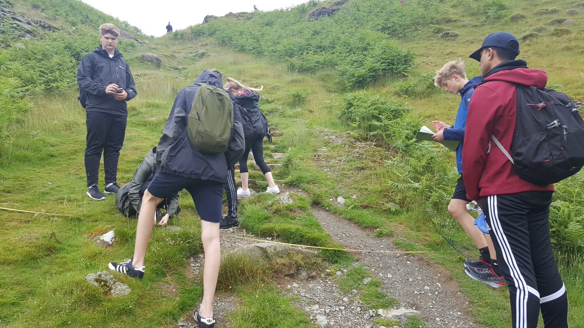 LLOBGeography's tweet photo. Some excellent GCSE #fieldwork in Loughrigg in the Lakes today https://t.co/kW62kTuB3o