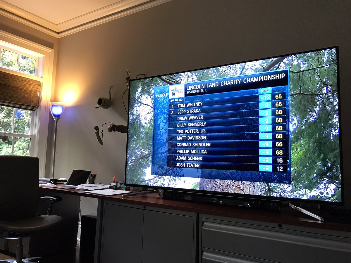 macplatt's tweet image. Let's get a good vibe going for our good friend Drew as he hits weekend tied for 2nd.