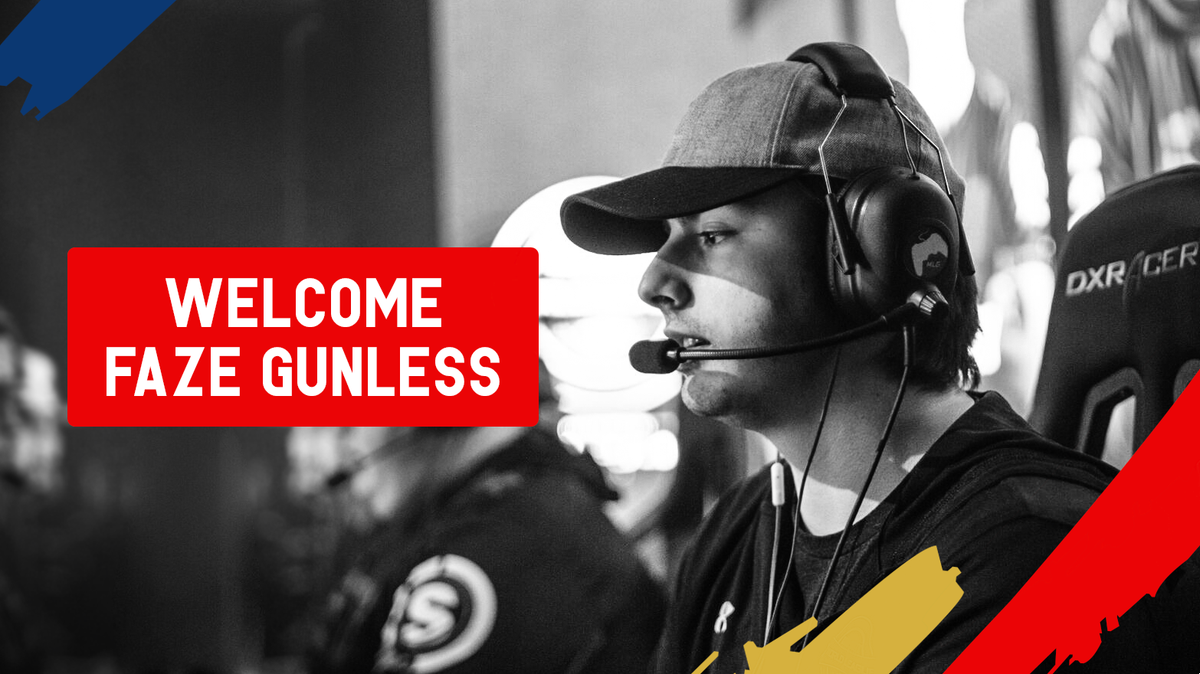 FaZeClan's tweet photo. FAZE CLAN ROSTER NEWS: Welcome, FaZe Gunless.

Full read: https://t.co/5icuhKlnYi

#FaZeUp https://t.co/bdG3fYLhdS