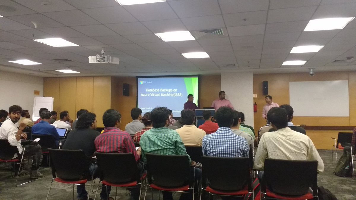 kamleshrao's tweet image. Database Backups on Azure Virtual Machines #IAAS #SQLBangUG