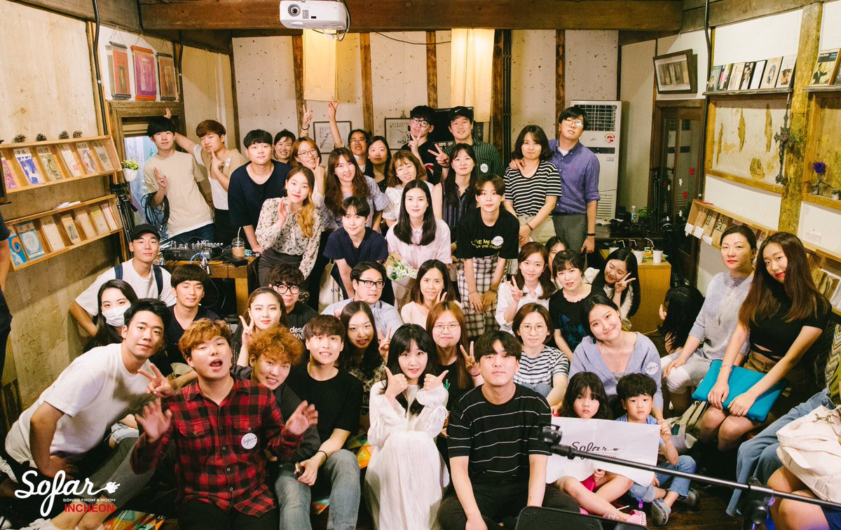 #소파사운즈인천 #sofarsounds #sofarincheon #소파사운즈 #강전한 #이설아 #싸리재
170623 고맙습니다☺️❗️