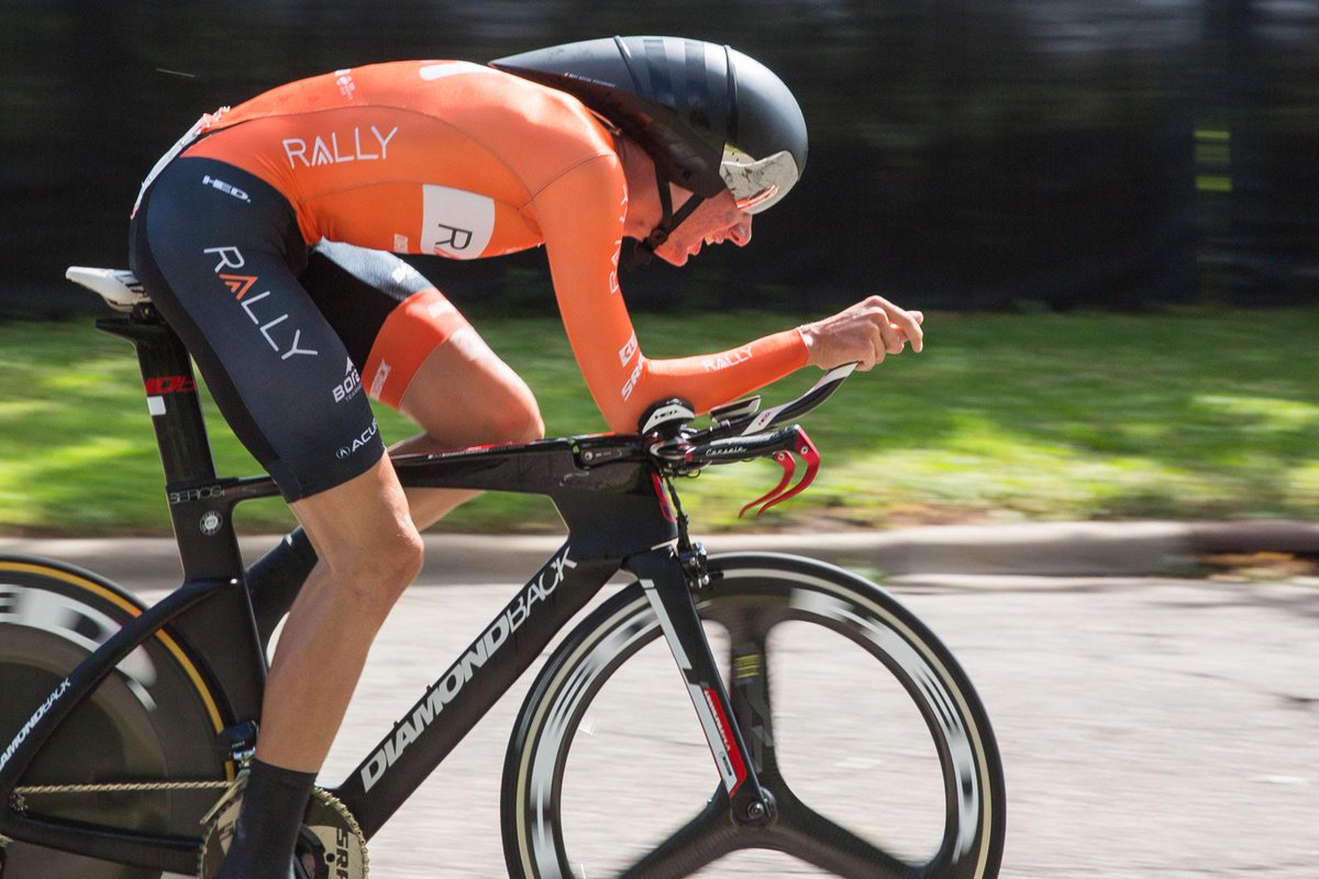 hphcycling's tweet photo. Rally Cycling for The @usacycling Professional Time Trial National Championships: @evanhuffman @BrandonMcNult and @emmabeancx. https://t.co/WOfBZ49p8b
