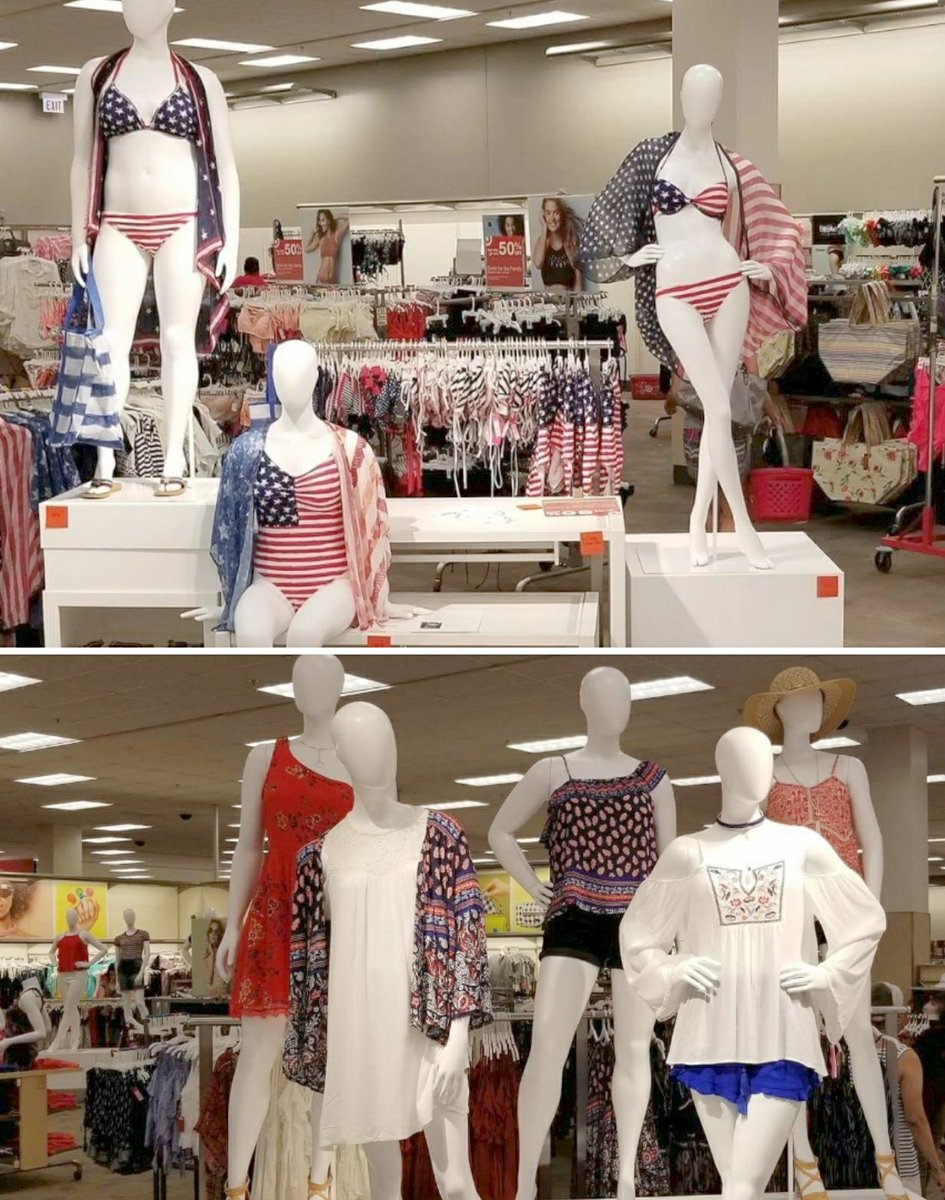 GUYS! Just went to <a href="/Target/">Target</a> and LOOK!! THE MANNEQUINS ARE DIFFERENT BODY TYPES!!! 😍👏😍👏 #bodypositivity #bodyrepresentation #targetisthebest