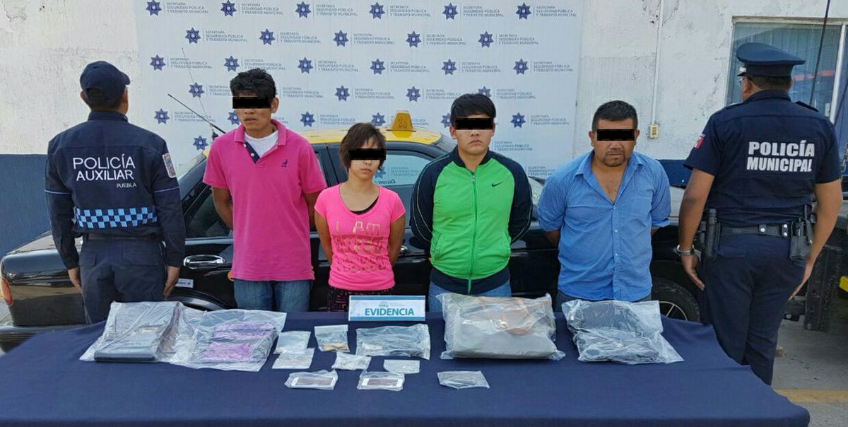 SSC_Pue's tweet photo. Bajo el Operativo Escudo Zaragoza Metropolitano, en coordinación con Policía Auxiliar, desarticulamos a banda por robo a transporte público. https://t.co/1PXJcTF4Wa