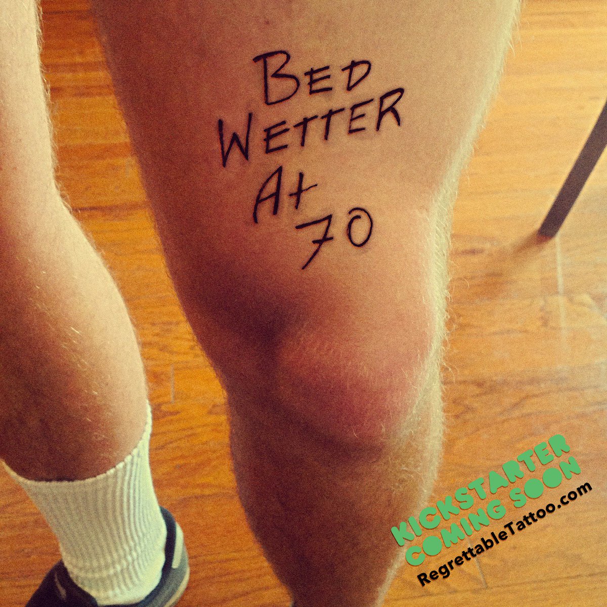 regrettabletatt's tweet photo. I know this is dumb but I can't stop. #RegrettableTattoo #Kickstarter #ItsACardGameYouDummy #betterat70 #justinbieber @justinbieber https://t.co/BMgVoW7u2E