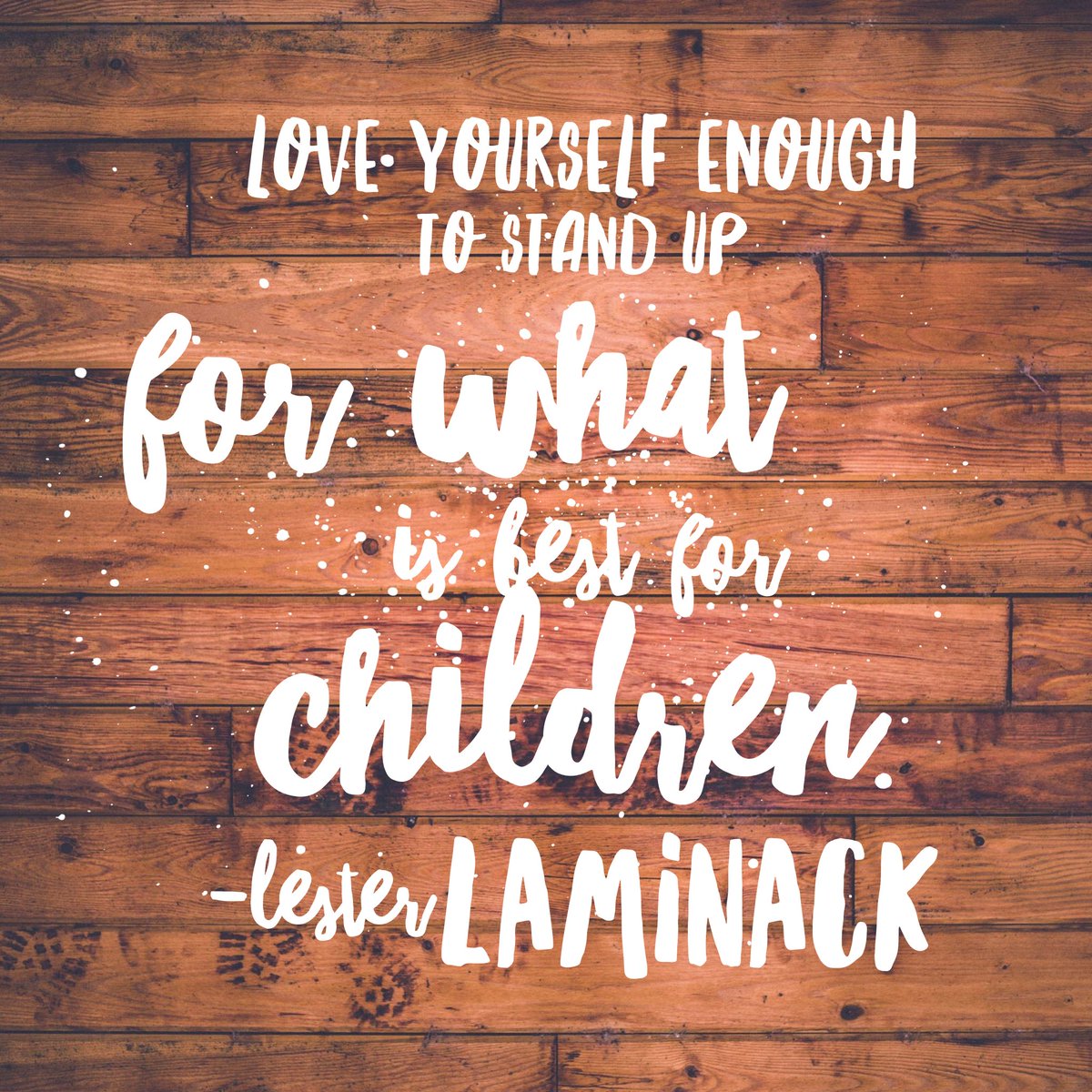 MrsBentin's tweet photo. Had an amazing time at #AllWrite17 Reflecting &amp; feeling energized. I leave you with something we all need to remember from @lester_laminack https://t.co/7rSipjG5OH