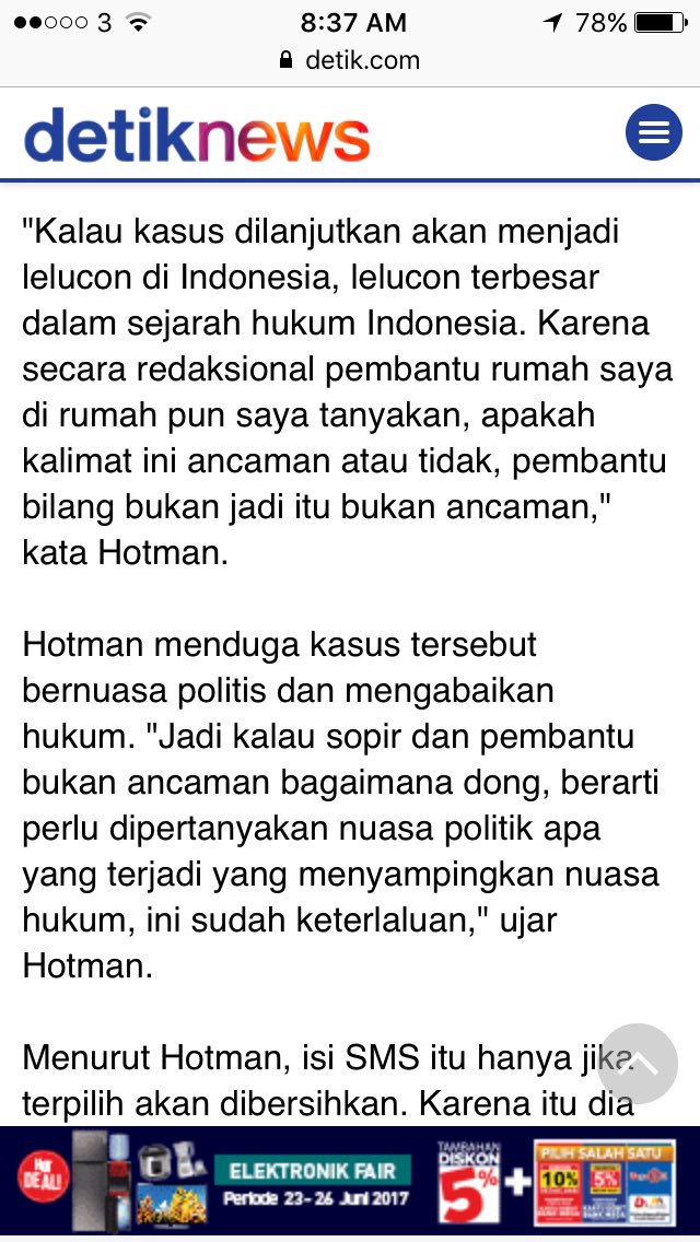naaaiiim's tweet photo. Hm, saksi ahli bapak pengacara ini asisten rumah tangga &amp; driver.. menarik juga. Saya tunggu di persidangan loh kehadiran mereka. https://t.co/Xj1hLipGvR