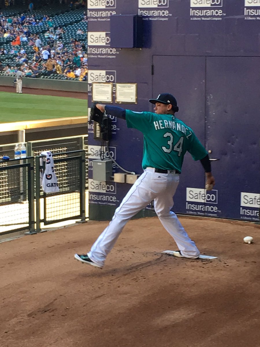 Kevin Meenaghan (@kevinmeenaghan) on Twitter photo He's back!!! And we sure are excited!! <a href="/ROOTSPORTS_NW/">ROOT SPORTS™ | NW</a> <a href="/Mariners/">Seattle Mariners</a> <a href="/RealKingFelix/">Felix Hernandez</a> #whereweroot He's back!!! And we sure are excited!! <a href="/ROOTSPORTS_NW/">ROOT SPORTS™ | NW</a> <a href="/Mariners/">Seattle Mariners</a> <a href="/RealKingFelix/">Felix Hernandez</a> #whereweroot