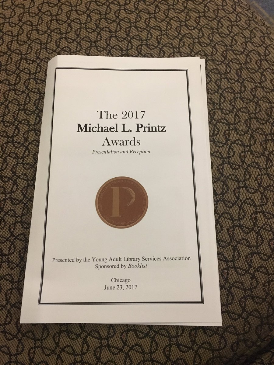 jojobooks's tweet photo. Congrats to all the Printz award honorees! #alaac17 @NicolaYoon @wendyloggia https://t.co/wudP6nYol9