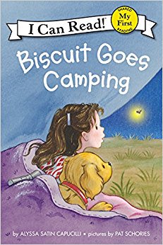 ReadToMeIntl's tweet photo. National Camping Month recommenced read: Biscuit Goes Camping. #ReadToMeIntl #ReadAloudDaily15min #SummerReading stop the #SummerSlide https://t.co/mzfMfr8ZDz