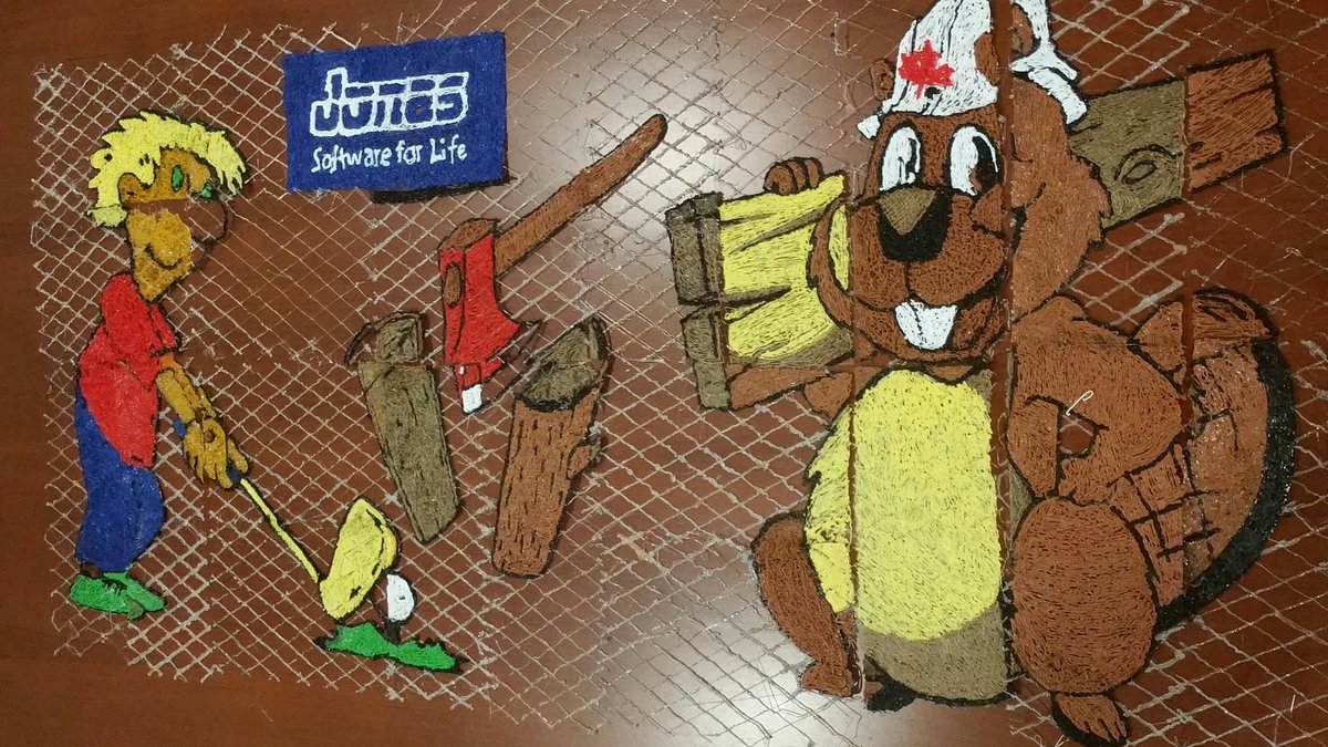 newstep4u's tweet image. Another piece of the #Canada150 #birthdaycake Project done this afternoon by an enthusiastic group at #JonasSoftware ! Fantastic work.