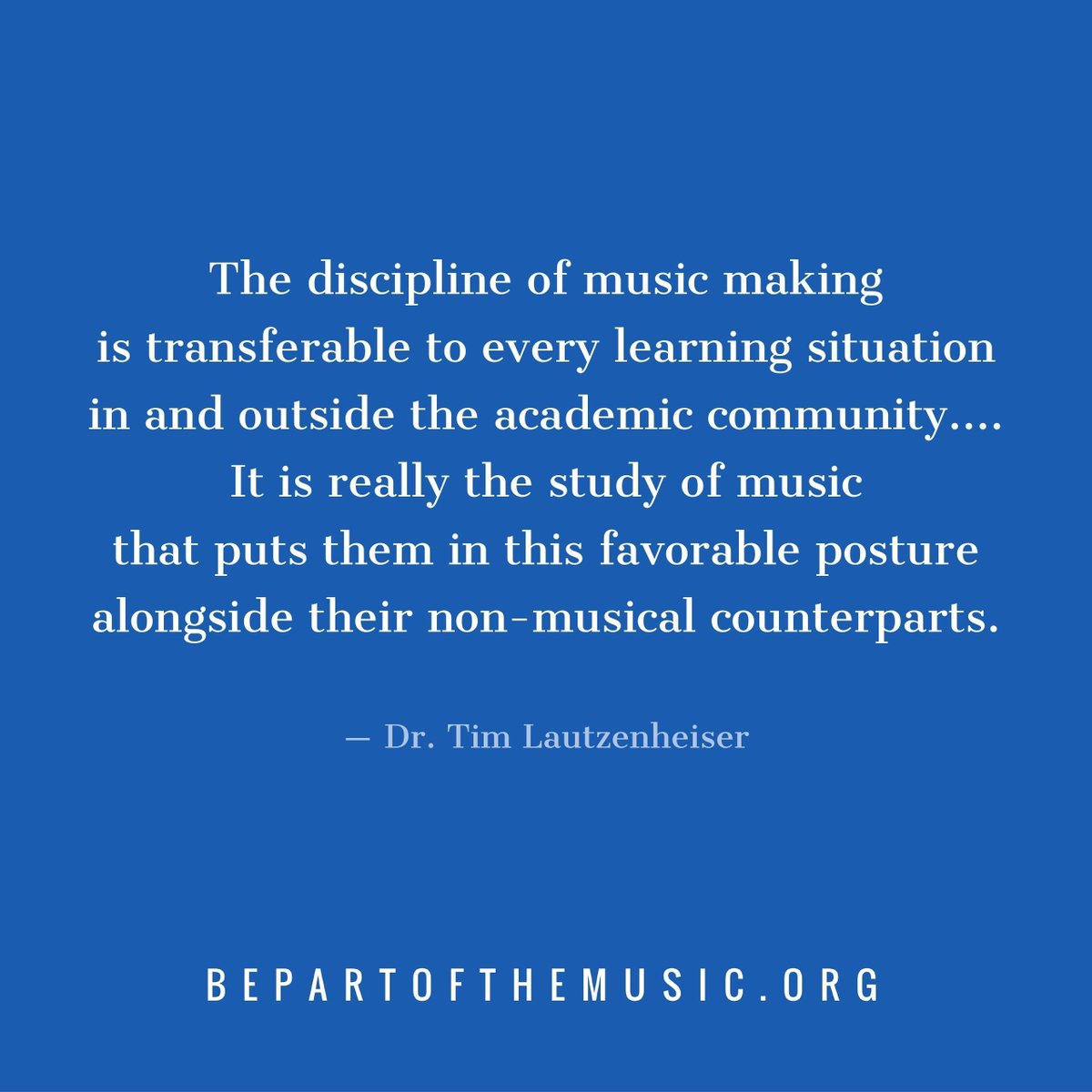 PartoftheMusic's tweet photo. Why music? Why band?
https://t.co/ecuHGwlBl8
Brilliant stuff from Dr. Tim Lautzenheiser via our partner @musicforall! #mfacamp https://t.co/m4uUorNeJA