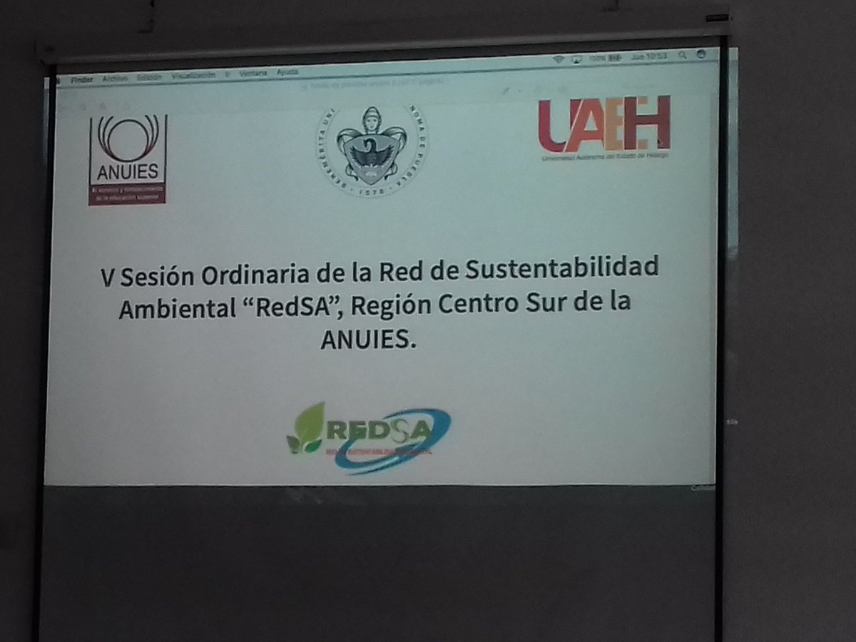 UAGroVerde's tweet image. #Sustentabilidad de la @UAGroOficial en la reunión de #RedSA de la @ANUIES