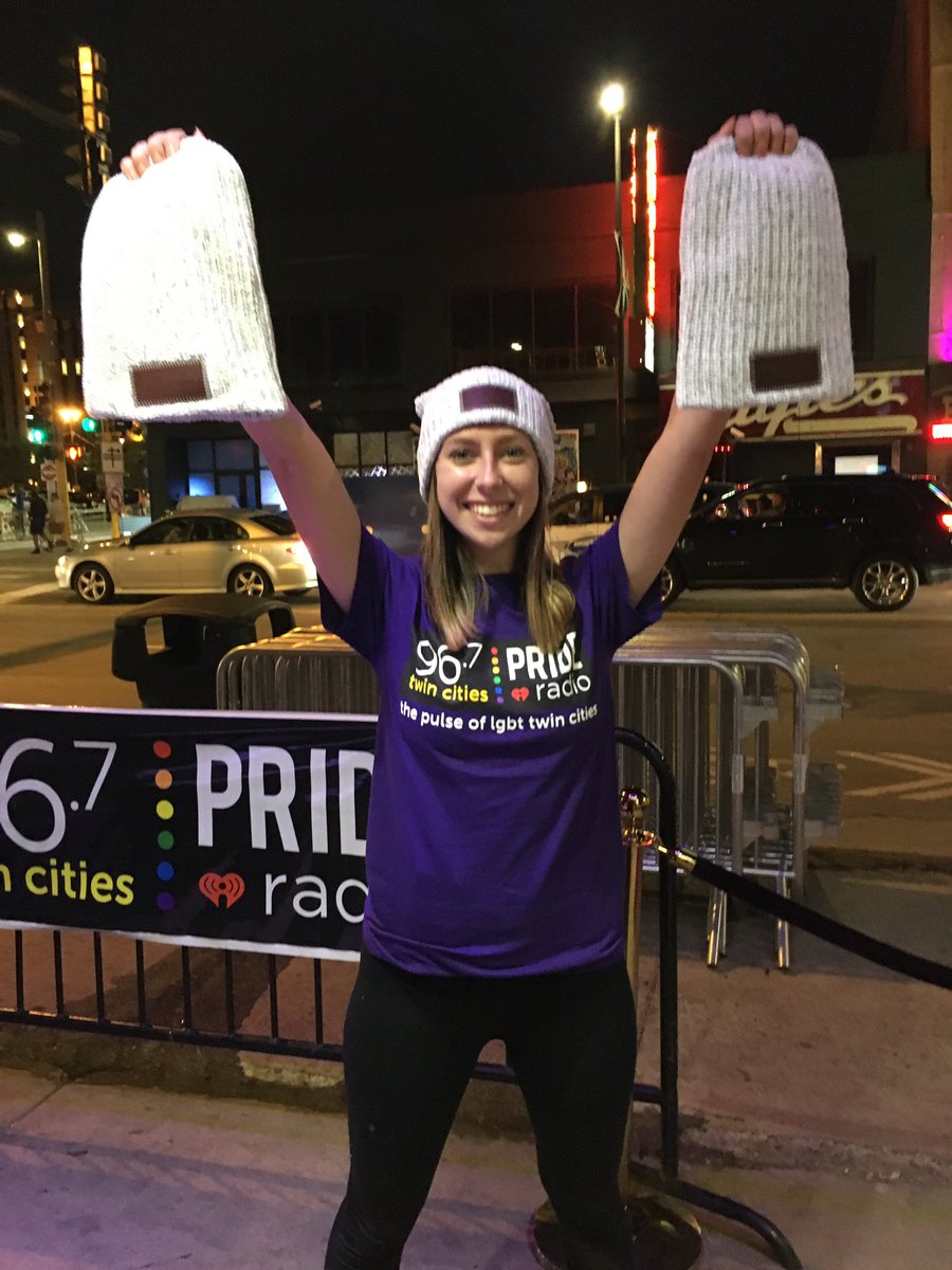 967PrideRadio's tweet photo. 96 @LoveYourMelon beanies! Come get 'em! @TwinCitiesPride #967PrideRadio @theexchangempls https://t.co/HXetVpJP1x