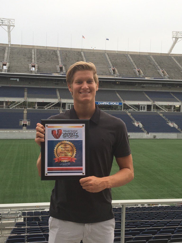 BDavidRowe's tweet photo. Hayden Curley: Student/athlete, Blackwatch, and now Orlando Sentinel Male Swimmer of the Year. #HighlandersLead https://t.co/EbhMCAsrHr