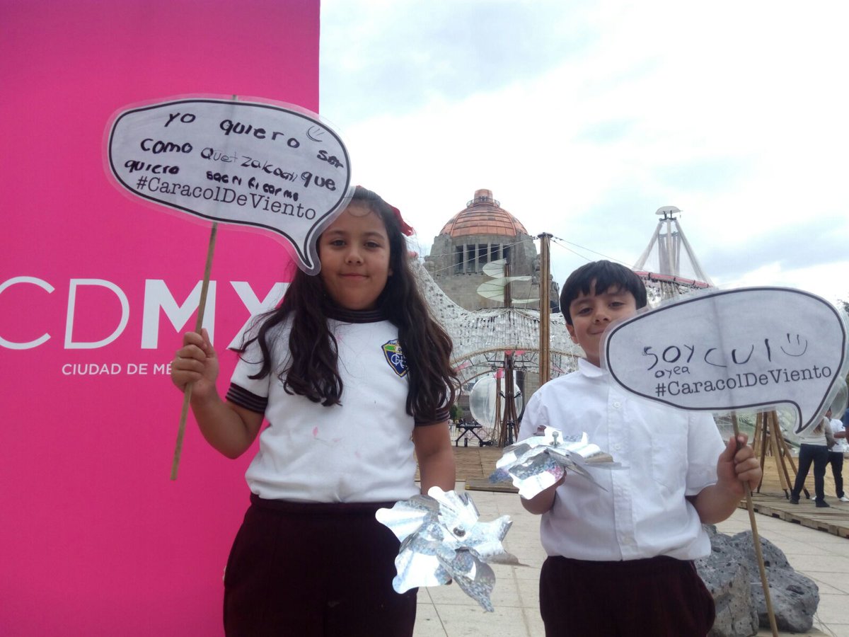 caracoldeviento's tweet photo. Gracias por visitarnos. Tu le diste vida al  #CaracolDeViento ¡Hasta la próxima aventura! #CDMX https://t.co/kJOjJK9Fo2