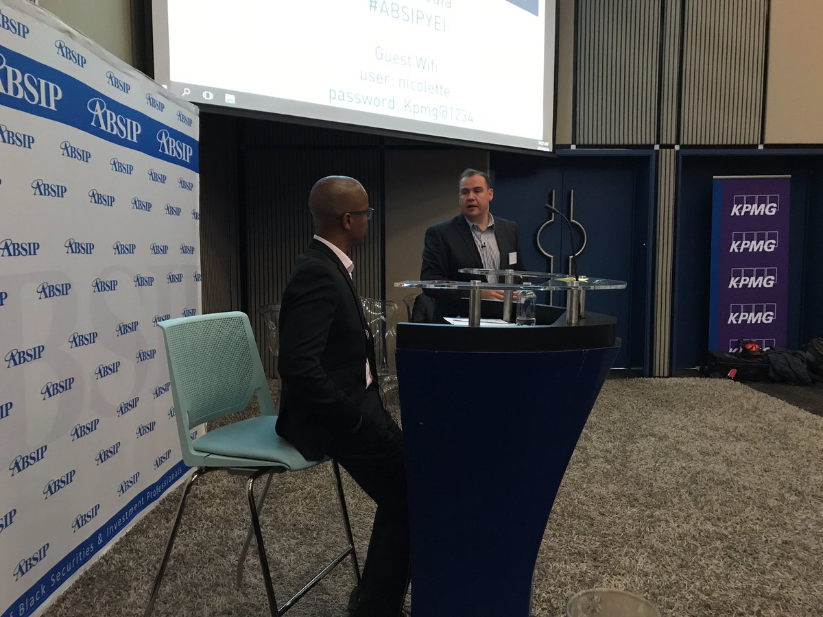 Our first panel discussion on 'The Funding Gap of Youth Entrepreneurs' #ABSIPYEI