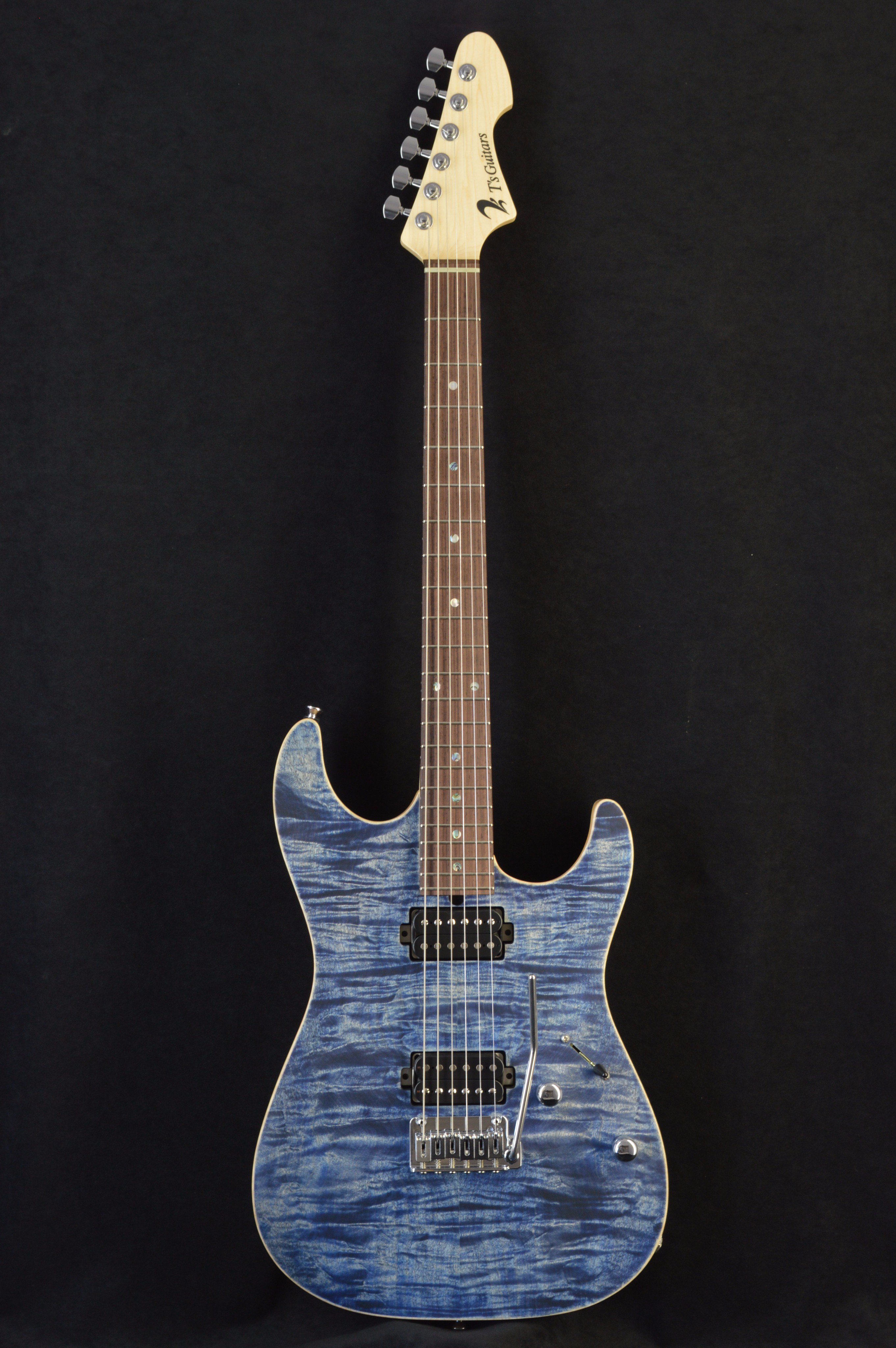 T's Guitars DST-Spider22 / Flame w/ Buzz Feiten Tuning
