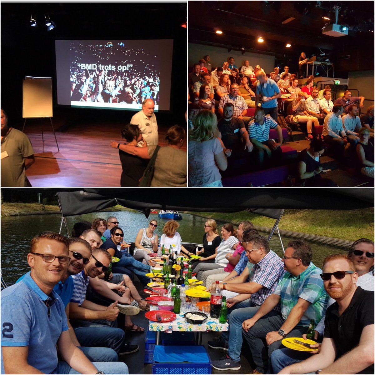 Een leuke en inspirerende  BMD Adviesdag 2017 in Utrecht waar alle vestigingen samen kwamen! Leren, delen en "trots op BMD" ! #teamwork #BMD