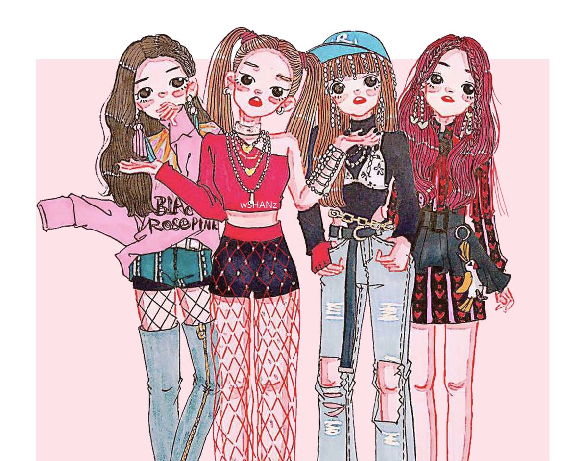Blackpink Lisa By Ellen Drawings Redbubble