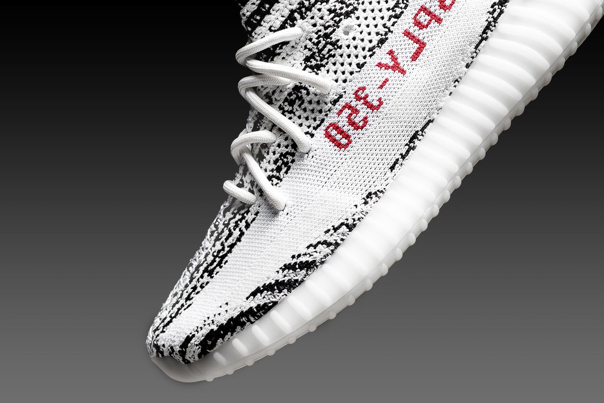 yeezy zebra twitter