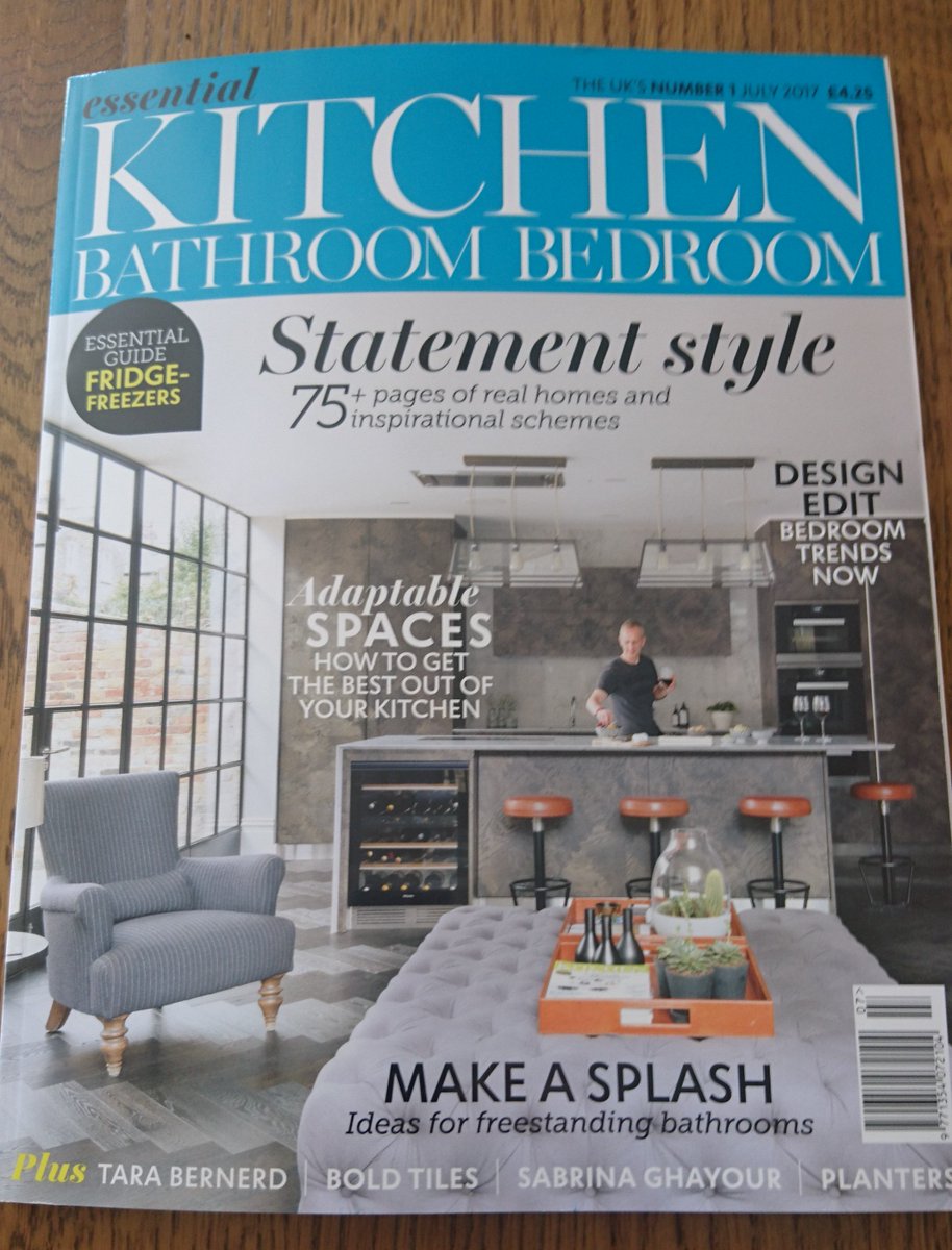 Delighted to see that one of our showroom #pendantlamps is featured in this month's edition of EKBB @EKBBMAG .. #lighting #Interiors #design