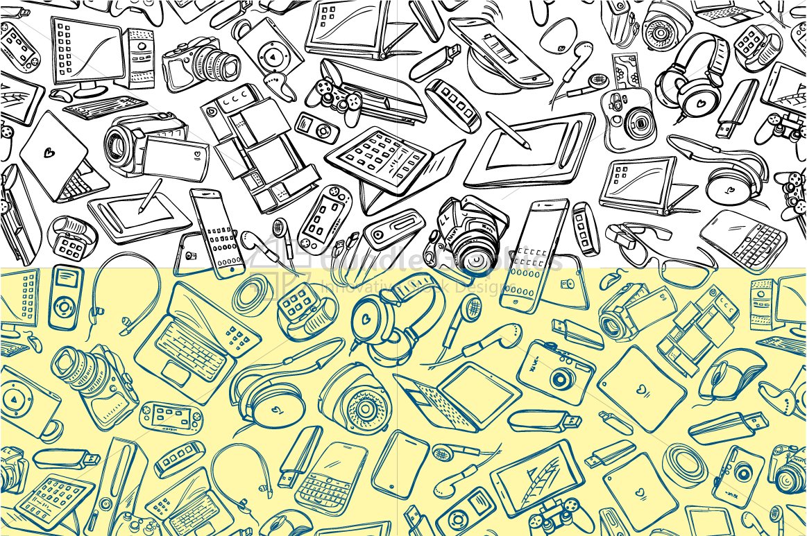 BundleGraphics's tweet photo. Electronic Gadgets Pattern Design

#VecRas #BundleGraphics #VectorGraphic #ScribbleStyle #Illustrative #Pattern 
https://t.co/MHy20jlTY3 https://t.co/DoPHm4RuI6