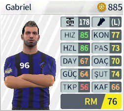 #dreamleaguesoccer'da Gabriel satın aldım!