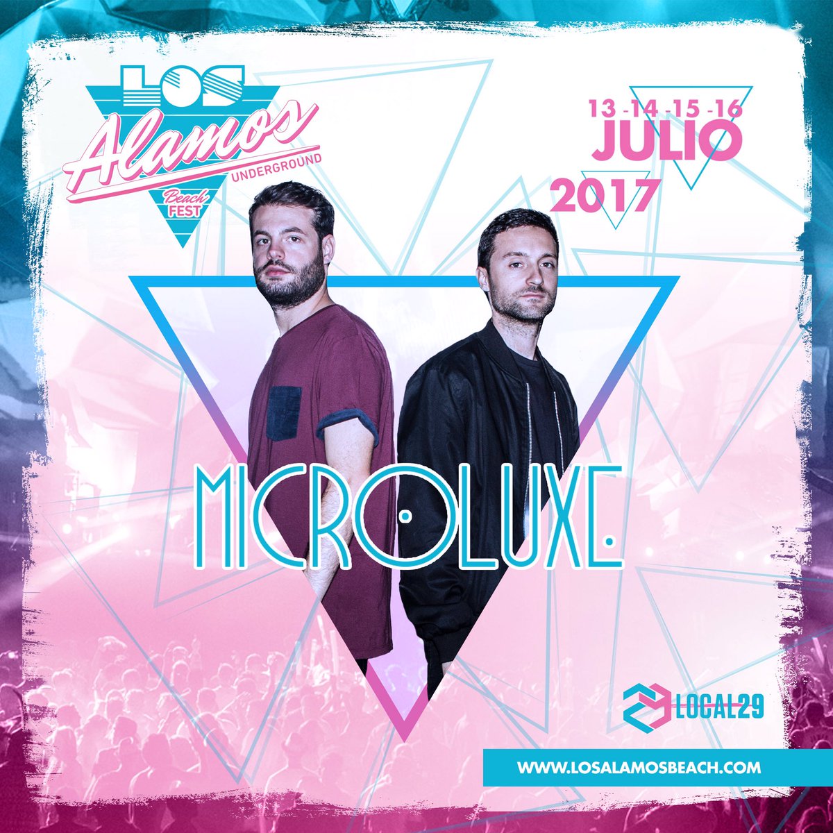 losalamosbeach's tweet photo. @Microluxe se unen al #undergroundstage de #LosAlamosBeach #19Diad
🎟➡️ https://t.co/7I4hCo8uXf https://t.co/2bvn0K1UMW