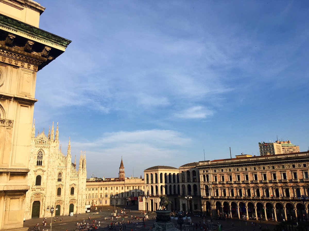 corinneIVS's tweet photo. Great first day in Milan, meeting lots of suppliers and viewing fabulous venues. Ready for day two! @InspVenues #eventingmilan https://t.co/s5ocvoEJPB