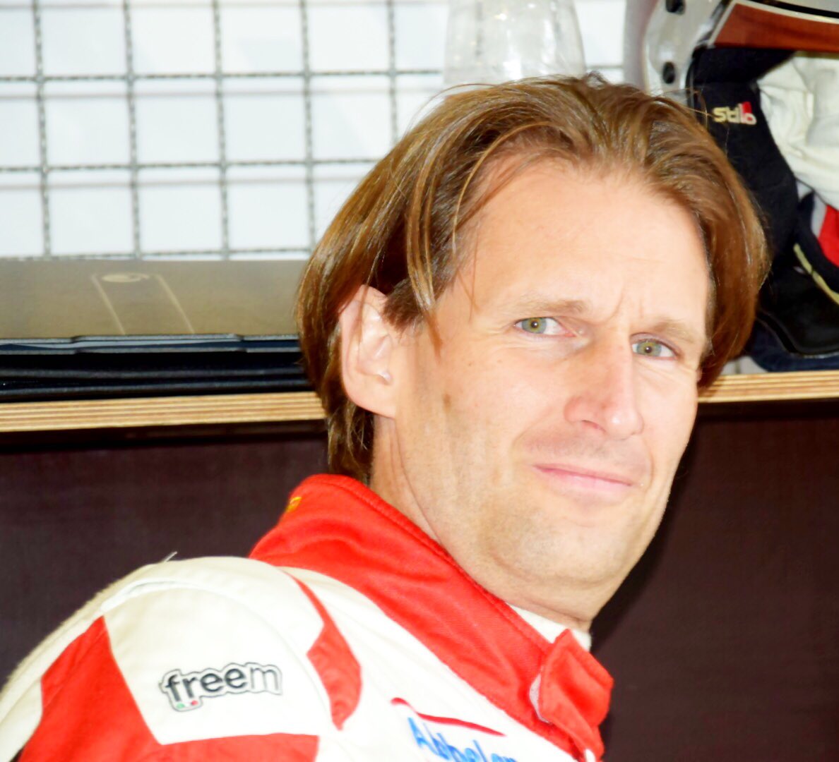 Frikadelli_R's tweet photo. Glad to see him back in action: Thomas Leyherr and his @LifeCarRacing BMW 235i that was unfortunately damaged in #VLN 1 https://t.co/t3A6jWpNoE