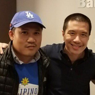 Great to FINALLY meet you brother! <a href="/dantebasco/">Dante Basco</a> #pinoypride
