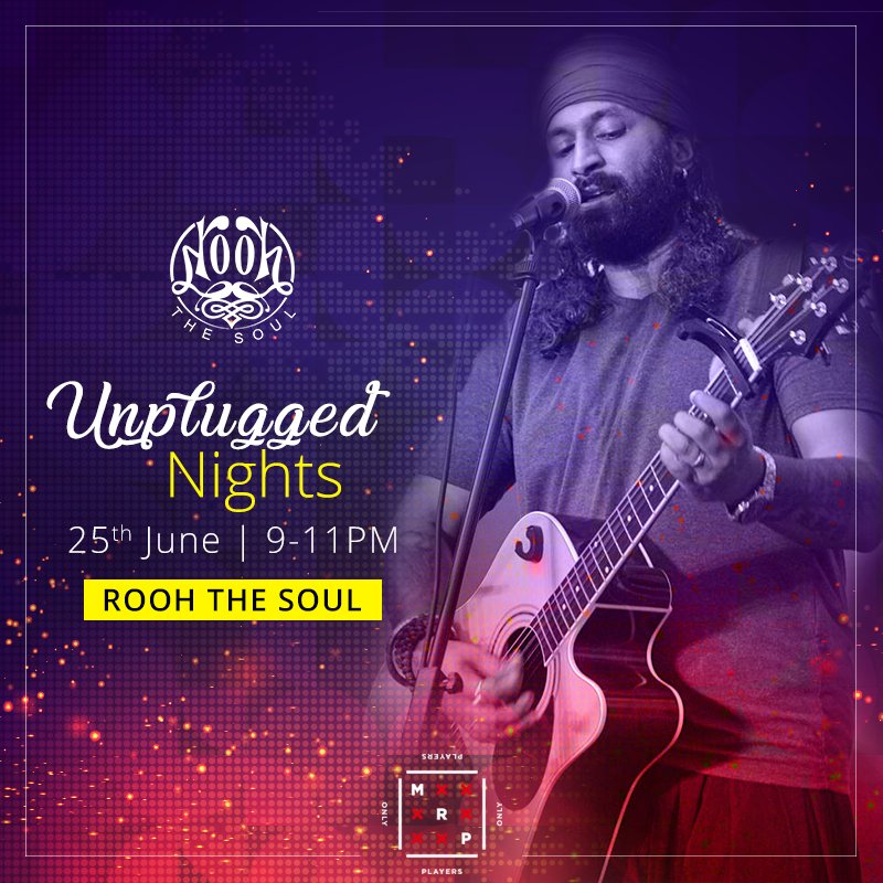 MRPIndia_'s tweet photo. Music is said to be magical, and with Rooh-The Soul's voice, we're sure it's true! 
RSVP: https://t.co/4TsvqsY0ni
#UnpluggedNights #Soulful https://t.co/qW3fJIbVgX