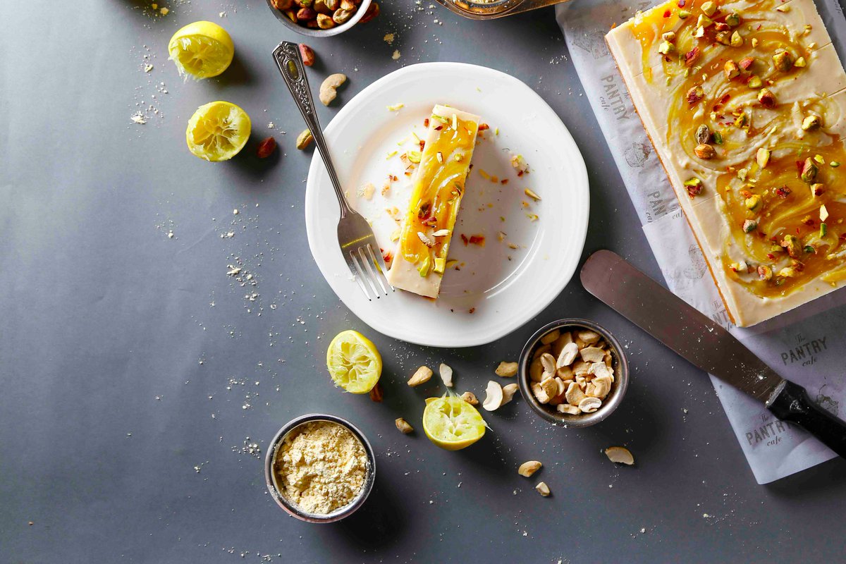 ThePantryMumbai's tweet photo. Make this weekend a beautifully healthy one. The Saffron, Lime & Coconut Cheesecake from #TheNourishMenu
Gluten, dairy and sugar-free. https://t.co/YYzlQT4vuR