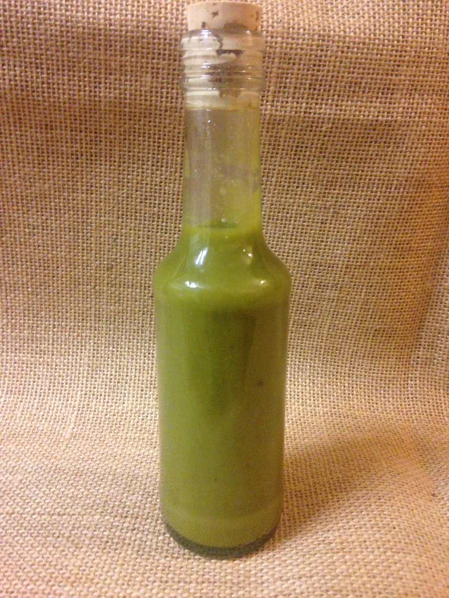 crofty768's tweet image. New jalapeño sauce, looking for a name